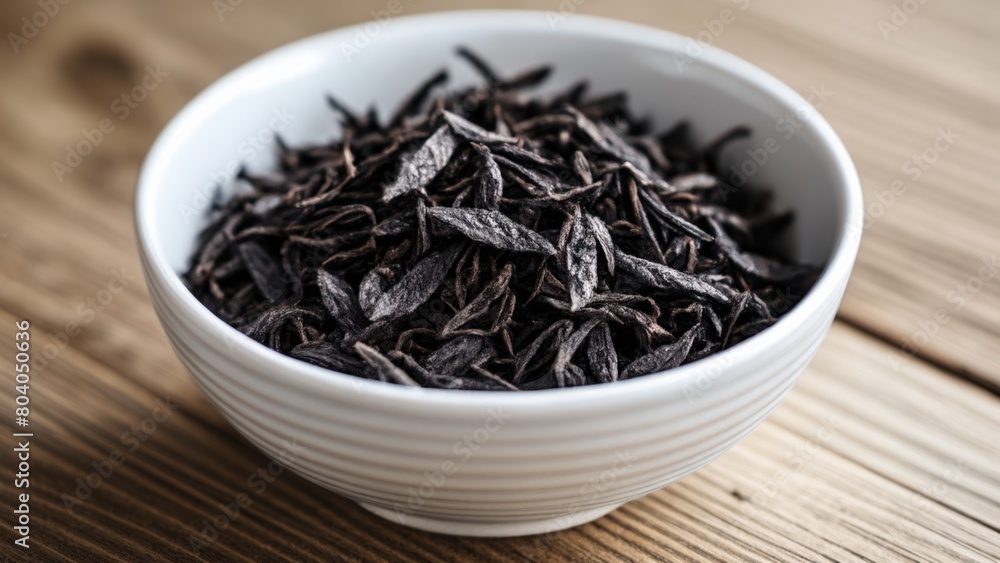  Aromatic tea leaves ready for a soothing brew