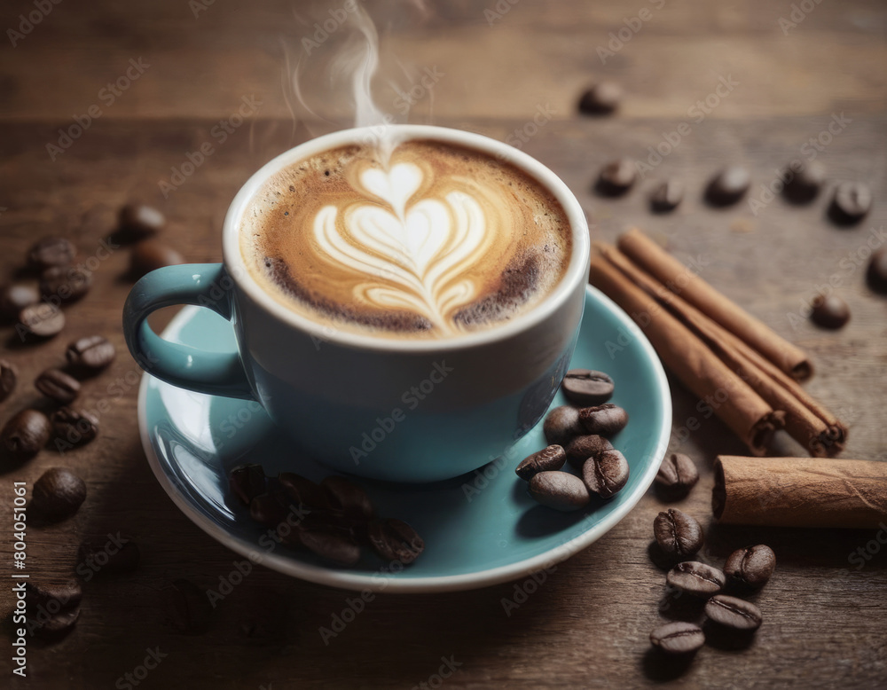 La tazzina di caffè è un faro nella tempesta del mattino, circondata dai suoi fedeli guardiani: i chicchi di caffè. La tazzina di caffè è un faro nella tempesta del mattino, circondata dai suoi fedeli guardiani: i chicchi di caffè.