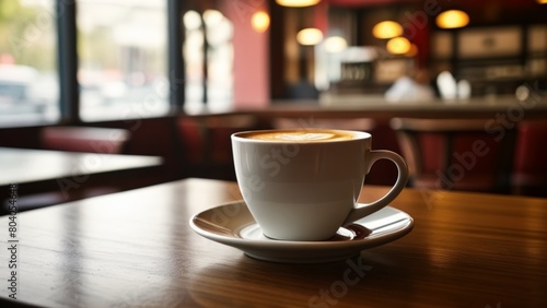  Coffee break in a cozy caf  