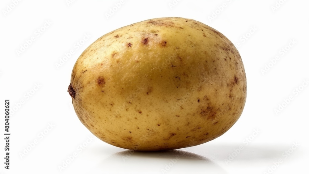 Freshly harvested potato ready for culinary delight Freshly harvested potato ready for culinary delight