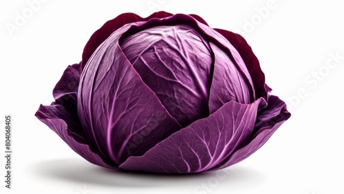  Vibrant purple cabbage fresh and ready to cook