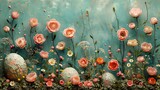 A Serene Spring: A Panoramic Celebration of Nature's Rebirth