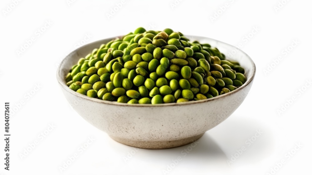 Fresh and vibrant green peas in a bowl Fresh and vibrant green peas in a bowl