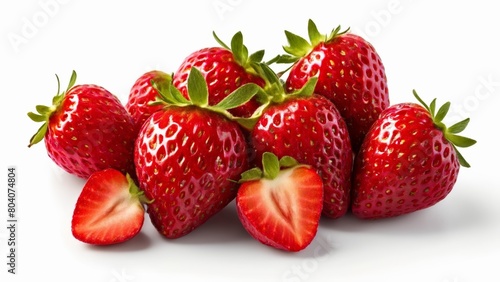  Fresh ripe strawberries ready for a sweet treat