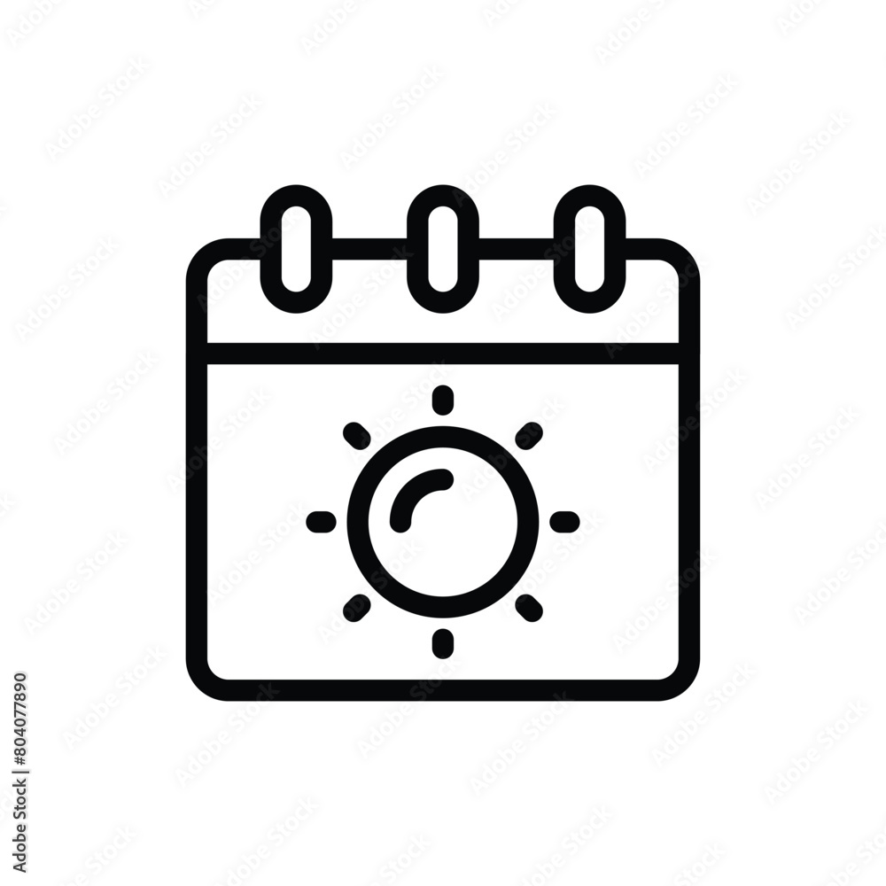 Calendar vector icon