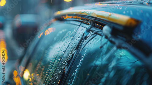 Tools to clean and care for car windshields, including brushes, cleaners, polishes, and anti-rain treatments. © Mehran