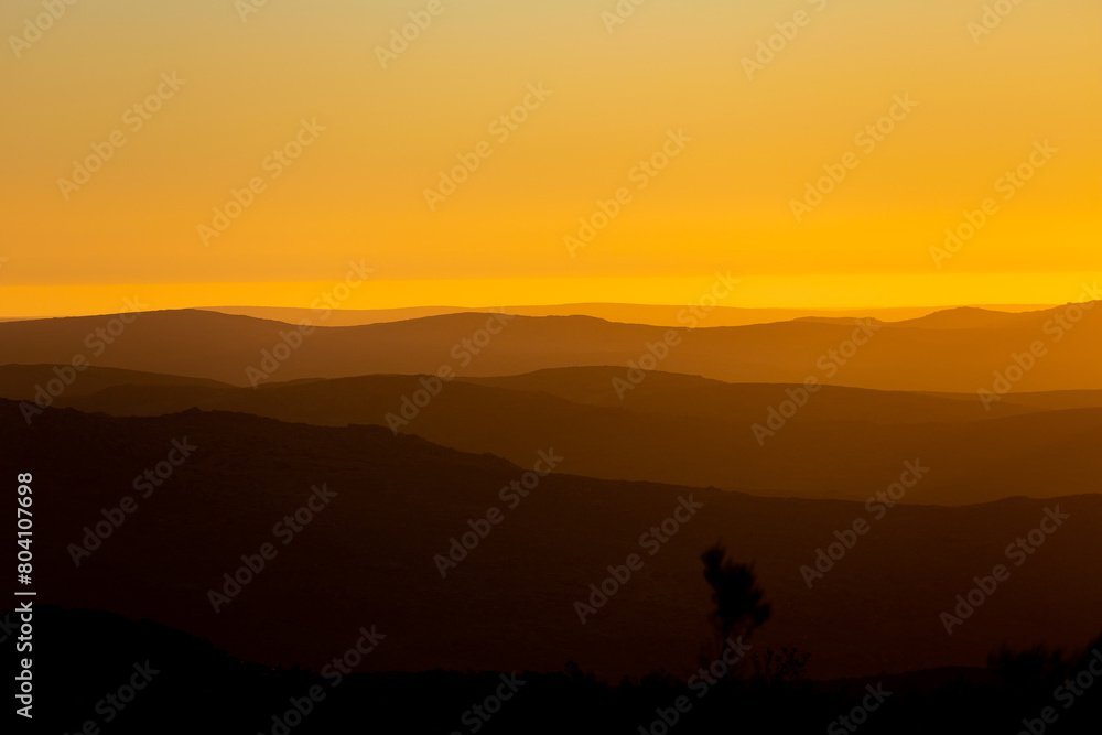 Arid landscape in the Namaqualand region of South Africa