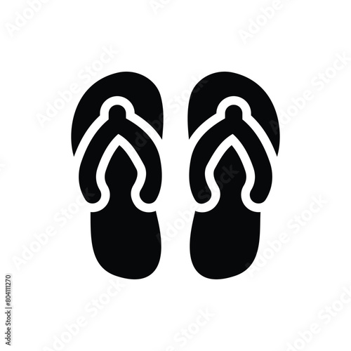 Flip-flops vector icon