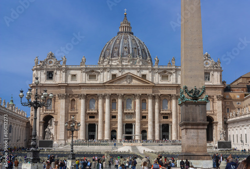 Partial view of Saint Peter's cathedral