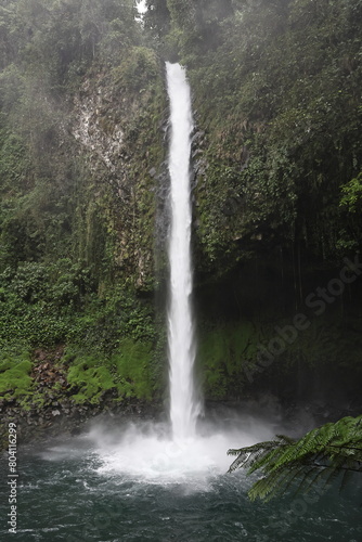 Waterfall La Fortuna in Costa Rica