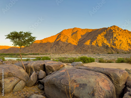 Arid landscape in the Richtersveld National Park photo