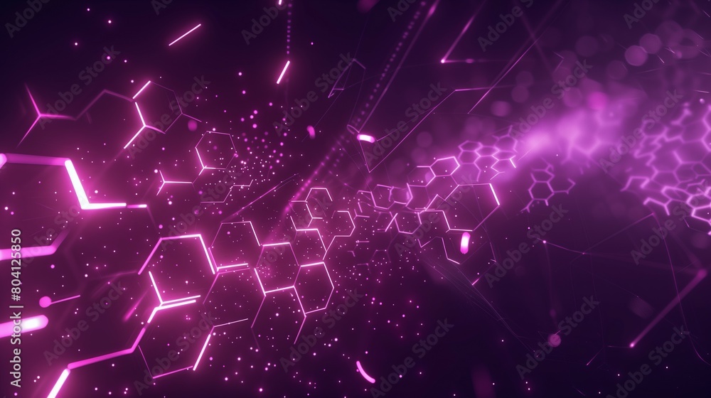 abstract hexagon pattern purple background, digital cyberspace and technology concept wallpaper, virtual surface backdrop abstract hexagon pattern purple background, digital cyberspace and technology concept wallpaper, virtual surface backdrop