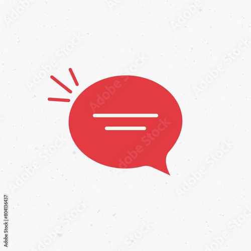 Speech bubbles communicatio...