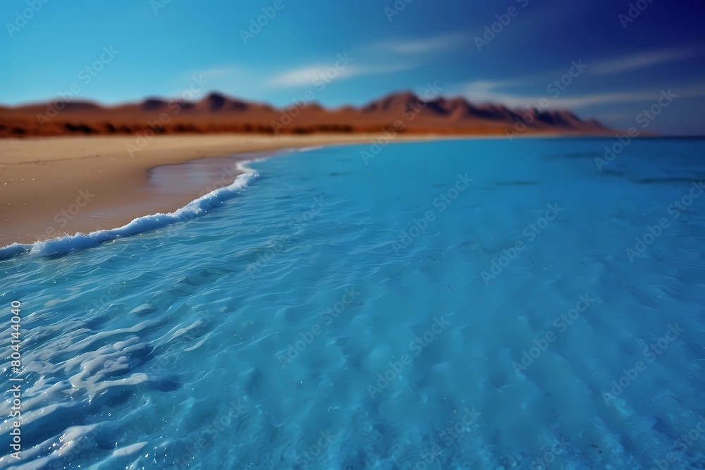 Naklejka premium beach with sky