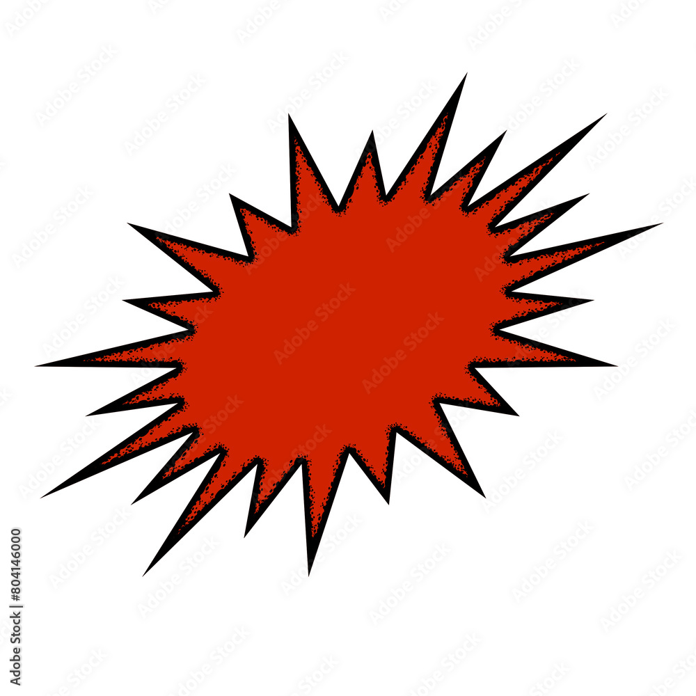 red star burst or explosion red star burst or explosion