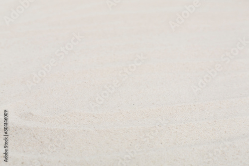 Texture of sand as background, top view