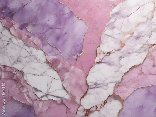 Wallpaper Mural Purple and pink crackled marble background Torontodigital.ca