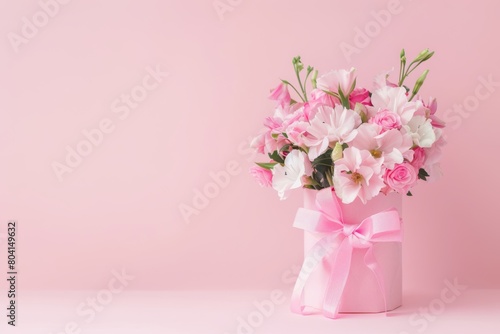 Wallpaper Mural Beautiful bouquet of flowers. Holiday Background with flowers Torontodigital.ca