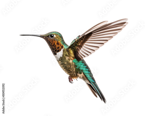 a hummingbird flying in the air © Jn