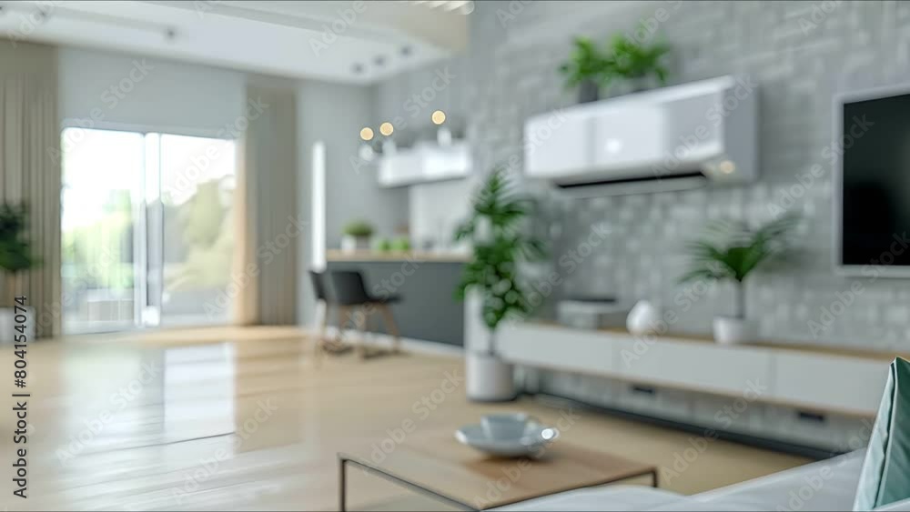 IoT smart home app controlling generic air purifier and AC split unit, system mockup IoT smart home app controlling generic air purifier and AC split unit, system mockup