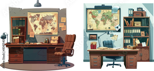  Investigator cabinet workplace room