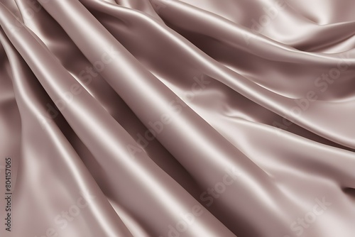 A long piece of pink fabric with a smooth texture