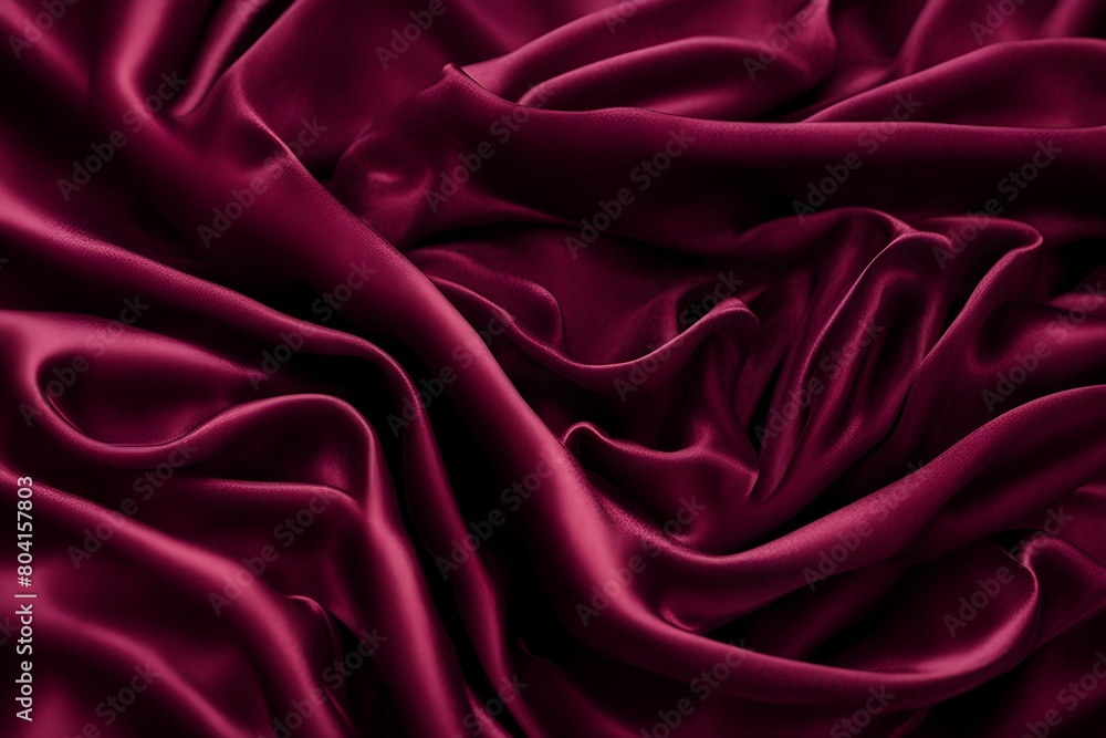 Fototapeta premium A close up of a purple fabric with a smooth texture