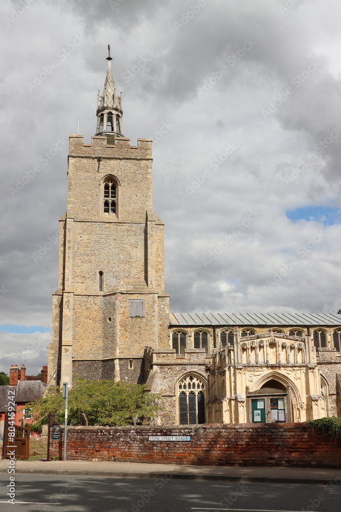 The Church of St Mary, Boxford, Suffolk, UK