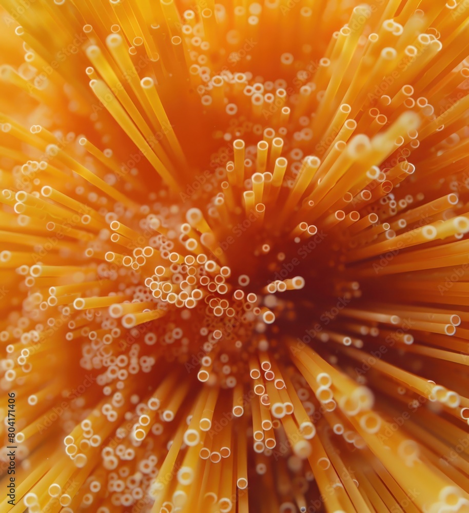 Spaghetti pasta in the shape of an explosion, Spaghetti pasta in the shape of an explosion,