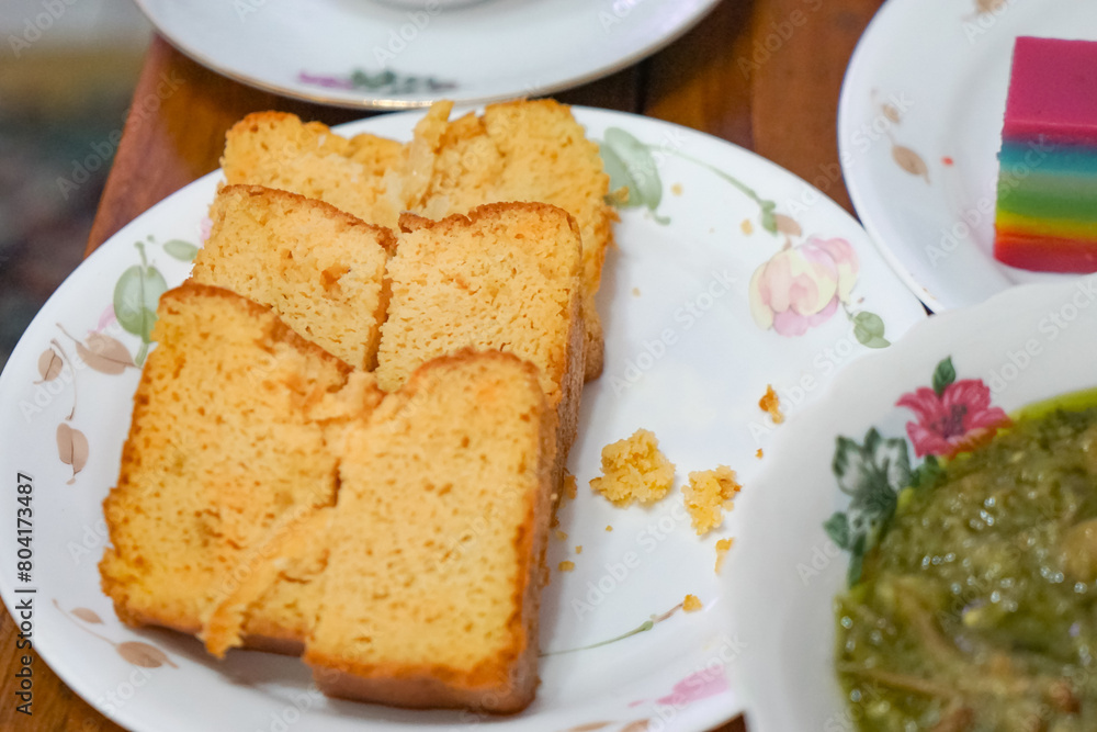 Kek mentega is a Malaysian butter cake, moist and dense, with a rich buttery flavor. It is a beloved treat often served during celebrations and gatherings. Kek mentega is a Malaysian butter cake, moist and dense, with a rich buttery flavor. It is a beloved treat often served during celebrations and gatherings.
