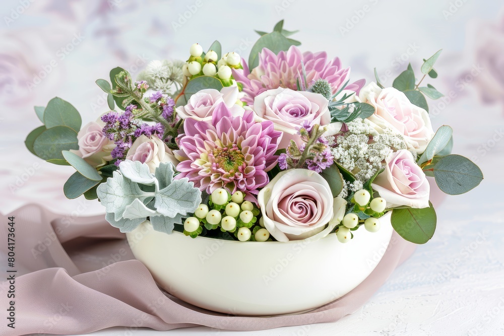 Beautiful bouquet of flowers. Holiday Background with flowers Beautiful bouquet of flowers. Holiday Background with flowers