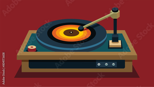 Ensure your cartridge is properly aligned to the tonearm for accurate tracking and a balanced sound. Vector illustration