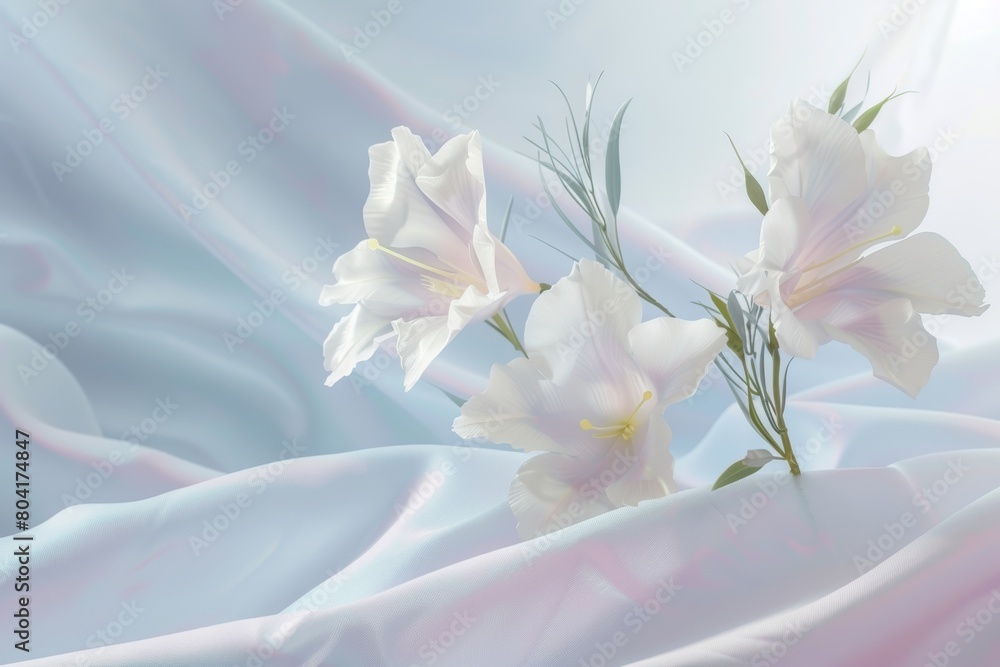 Fototapeta premium Beautiful bouquet of flowers. Holiday Background with flowers