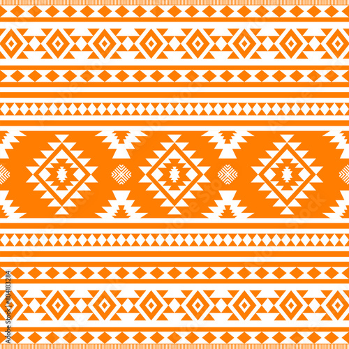 Seamless pattern native geometric aztec navajo vector vintage graphic design for clothing,carpet, fabric,wallpaper