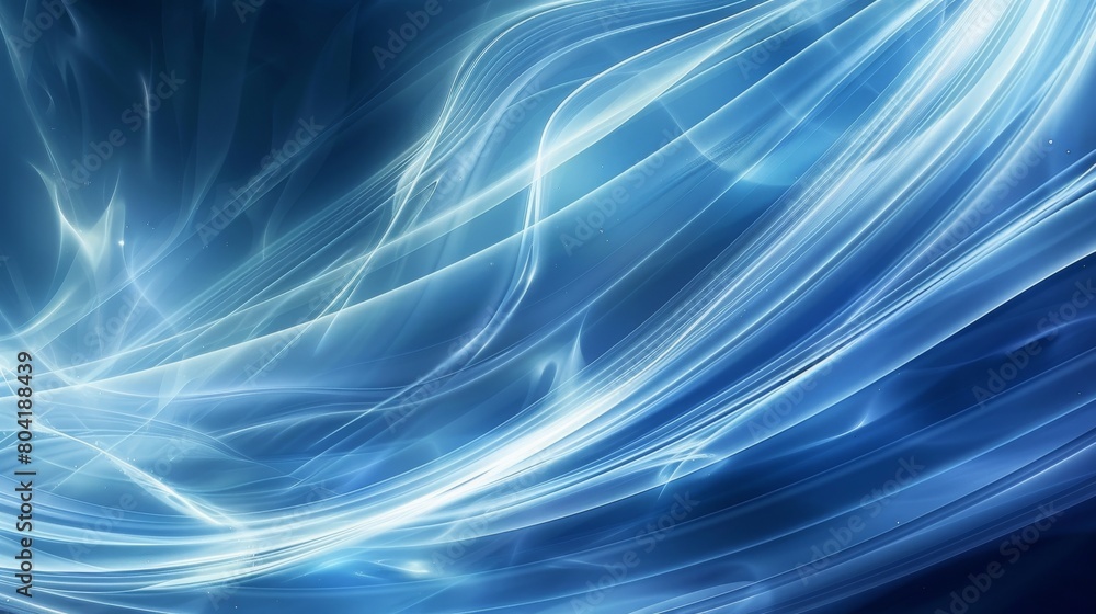 Abstract background features dynamic, flowing lines and curves of light set against a dark background Abstract background features dynamic, flowing lines and curves of light set against a dark background