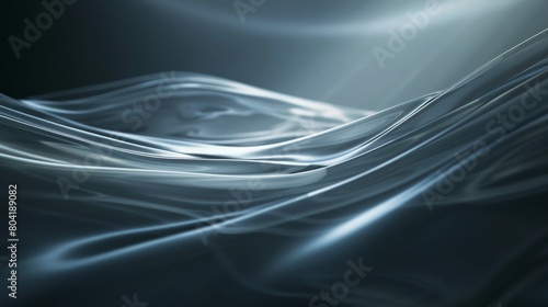 Abstract backround close-up view of smooth, flowing fabric. made by of silk, with light reflecting off its surface