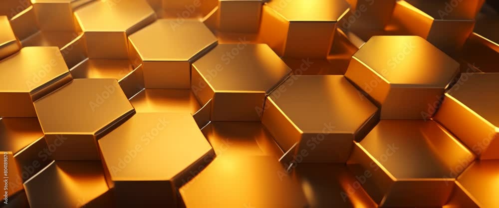 Detailed 3D hexagonal textures showing skin firming, flat metallic surface background, Detailed 3D hexagonal textures showing skin firming, flat metallic surface background,