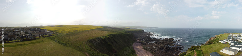 Eyemouth, Killies, St Abbs, sea, sky, beach, wave, landscape, coast