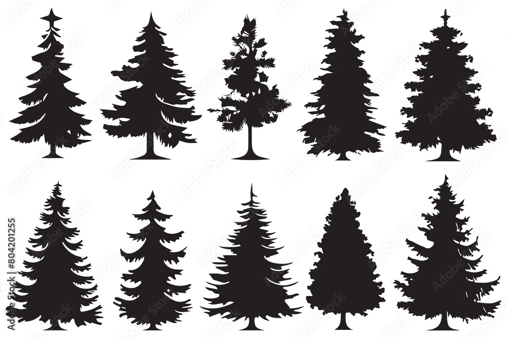 Christmas Tree Bundle vector design