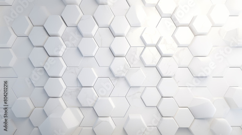 Hexagon 3d background