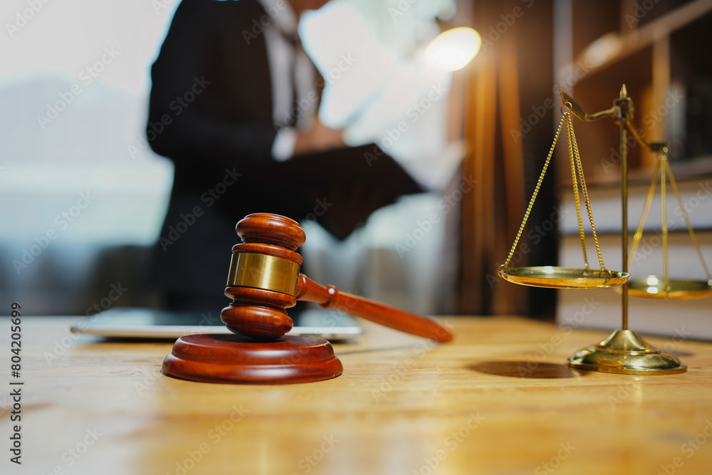 Lawyers having Concepts of Legal services at the law office Lawyers having Concepts of Legal services at the law office