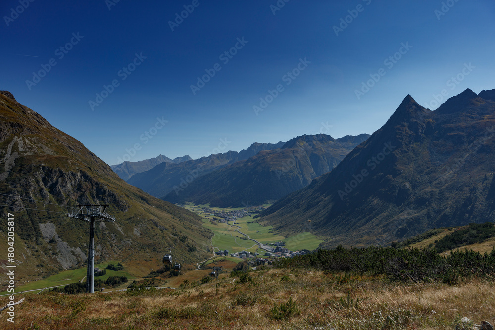 Summer Sunshine Over Galtür and Ischgl Valley Summer Sunshine Over Galtür and Ischgl Valley