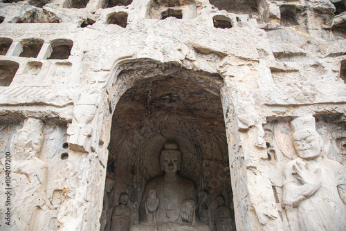 Luoyang City, Henan Province-Longmen Grottoes Historical Buildings