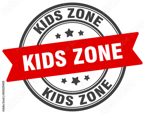 Free Download kids zone stamp. kids zone label on transparent background. round sign - GFXLoad