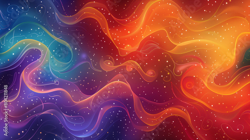 colored abstract background photo