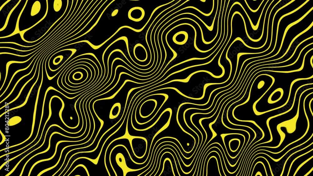 Crimson Rhythms The Pulse of Parallel Lines Abstract moving Yellow lines on a black background. Motion lines loop Crimson Rhythms The Pulse of Parallel Lines Abstract moving Yellow lines on a black background. Motion lines loop