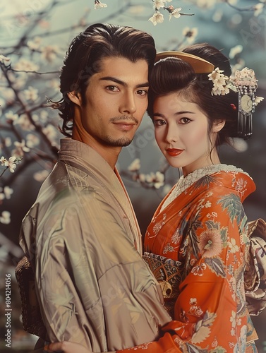 samurai and geisha