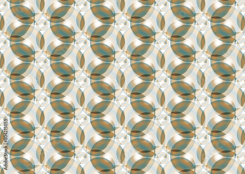 abstract pattern flowers