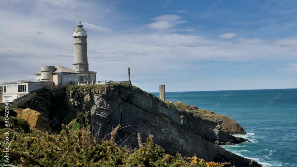 Lighthouse Ocean Coast Beach-Landscape 4K Lighthouse Ocean Coast Beach-Landscape 4K
