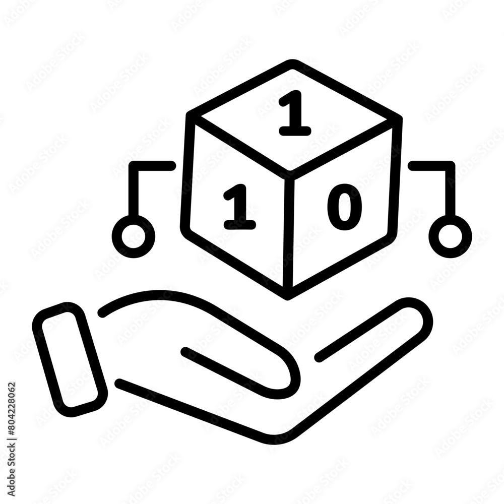 Latest line style icon of code module Latest line style icon of code module